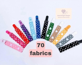 70 Fabrics! Tubie Clip Catheter Drainbag Tube Clip Nephrostomy Tube Clip G Tube Clip Medical line Clip Feeding Tube Clip Drain Bag Available