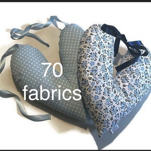 Larger Mastectomy Lumpectomy Heart Pillow Surgical Recovery Cushion Breast Chest/Top Surgery Soft PostOp Pillow Optional Ribbons 70 Fabrics!