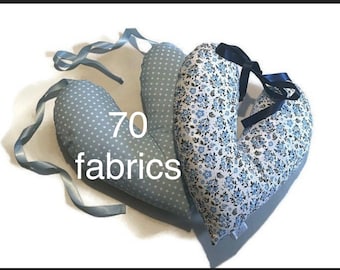 Larger Mastectomy Lumpectomy Heart Pillow Surgical Recovery Cushion Breast Chest/Top Surgery Soft PostOp Pillow Optional Ribbons 70 Fabrics!