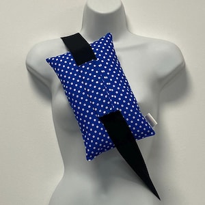 XL Royal Blue Seatbelt Pillow Travel Pillow Car Cushion Cancer Gift Mastectomy Pillow Breast Cancer Hysterectomy Breast Post-Op Surgery Gift
