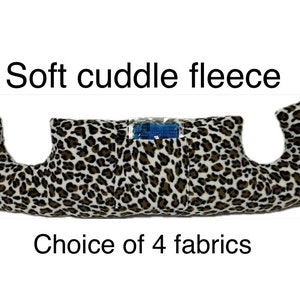 Cuddle Fleece Long Post Surgery Recovery Pillow Mastectomy Pillow Pocket & Gel Pk Hug Cushion Double Mastectomy Top/Chest/Breast 4 Fabrics!