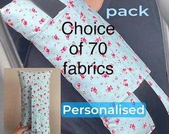 XXL Seatbelt Pillow 17x7" Hysterectomy / Kidney Endometriosis Top Surgery Chemo Cancer Gift Mastectomy Pillow + Ice Pack Option