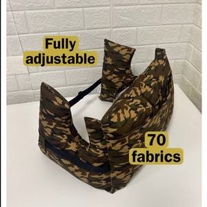 Adjustable Mastectomy Pillow Chest Pillow 2 Pockets Surgery Hug Pillow + Straps Breast / Top Surgery Breast Cancer Pillow Post-Op 70 Fabrics