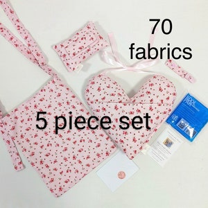 Mastectomy 5 Piece Gift Set Post Surgery Recovery Gift Set Heart Pillow / Seatbelt Pillow / Drain Bag & Tubie Clip Breast Cancer Pillow Set
