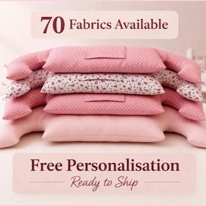 Mastectomy Pillow Surgery Recovery Pillow Post-Op Breast Cancer Cushion Heart Surgery 70 Fabrics! Optional Personalisation