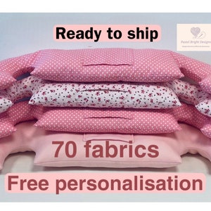 Mastectomy Recovery Pillow Post-Op Personalised Hug Cushion Breast Cancer/Top Surgery Heart Surgery Hysterectomy C-section 70 Fabrics!