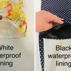 Waterproof Lined Drain Bag Mastectomy Drainbag Post Surgery Recovery Bag Breast Surgery DrainTubes Crossbody Design Navy Nephrostomy Bag image 3
