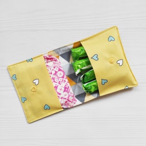 Period Pouch, Sanitary Pads Bag, Travel Tampon Holder, Birth Control  Sleeve, Sanitary Pad Pouch Holder, Feminine Hygiene Girl Privacy Pouch 
