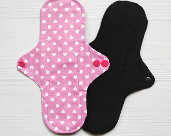 Lingette réutilisable en coton : flanelle ou polaire, protège-slip zéro déchet