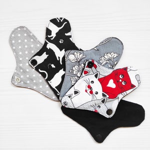 Reusable thong panty liners. Tanga Series pads. Organic sanitary napkins for everyday usage. Zero waste female care.