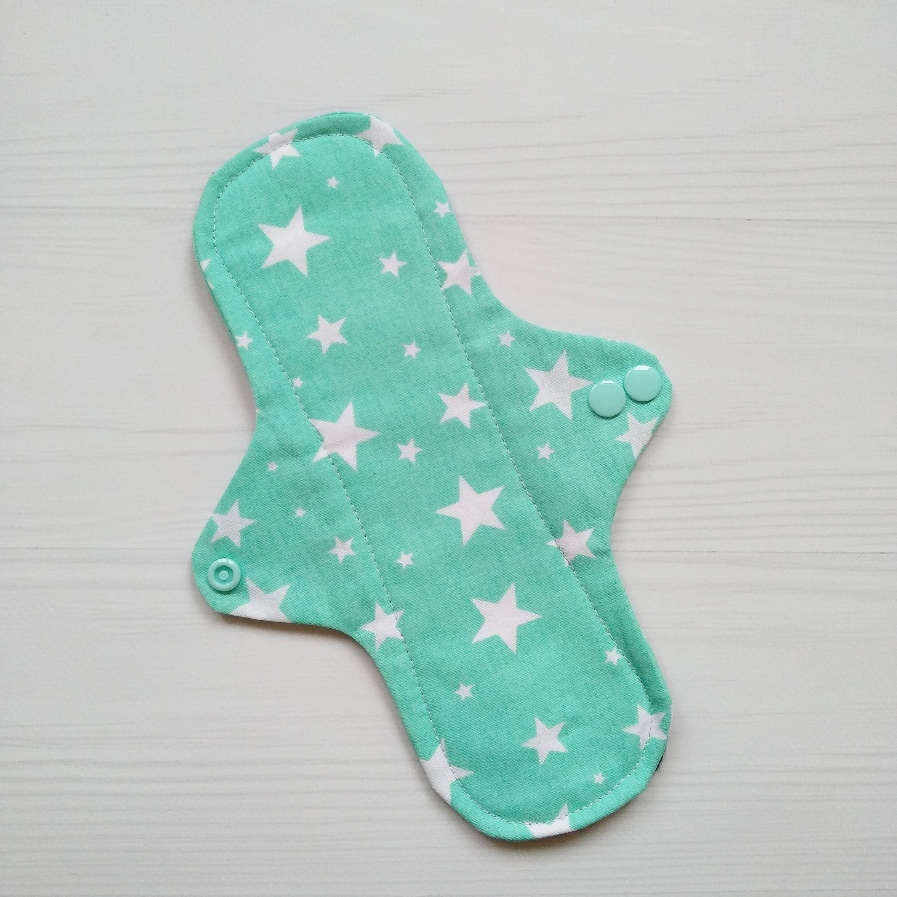 Reusable Cloth Pads With Stars. Organic Cotton Menstrual Pads. Etsy