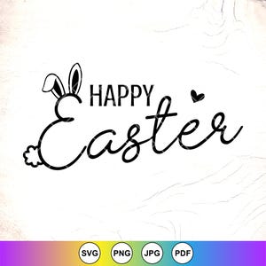 Happy Easter SVG, Easter Kids Shirt Svg,Easter svg for Boy Girls,Easter Shirt SVG,Easter Gift for her Svg, Instant Download Files for Cricut