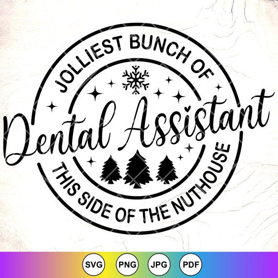 Jolliest Bunch Of Dental Assistants Merry Christmas T-Shirt Jolliest Bunch Of Dental Assistants Merry Christmas T-Shirt