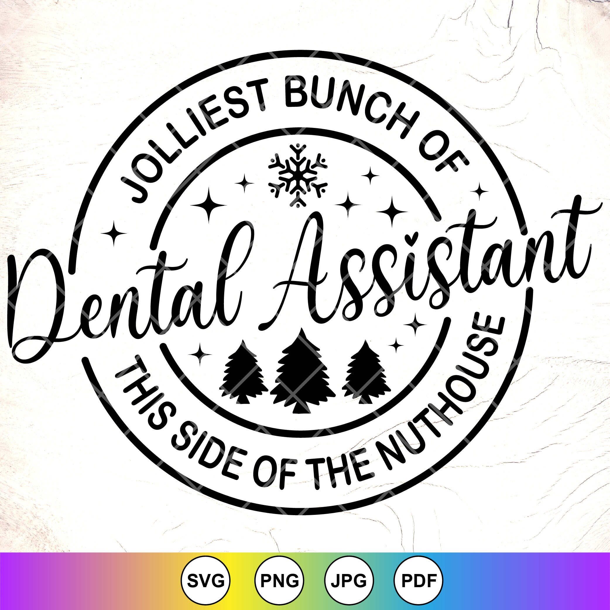 Jolliest Bunch Of Dental Assistants Merry Christmas T-Shirt Jolliest Bunch Of Dental Assistants Merry Christmas T-Shirt