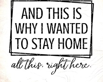 Funny Introvert SVG: Stay Home Sarcastic Design,Cricut Cut Files, Digital Download