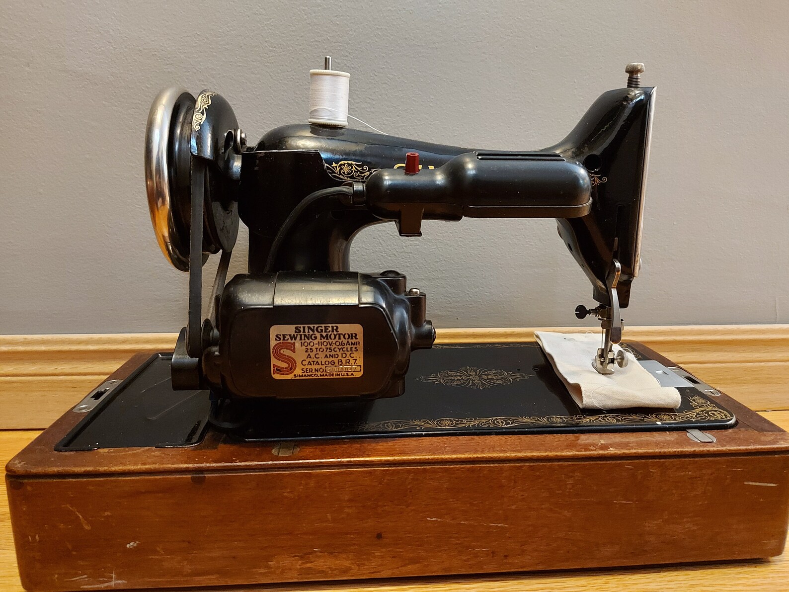 1941 Singer 99K Electric Sewing Machine Fully Operational With Etsy