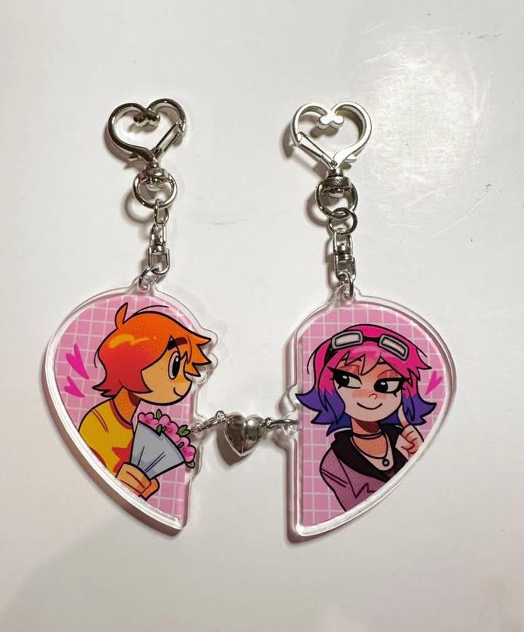 Scott Vs. the World Matching Keychain!! - Etsy
