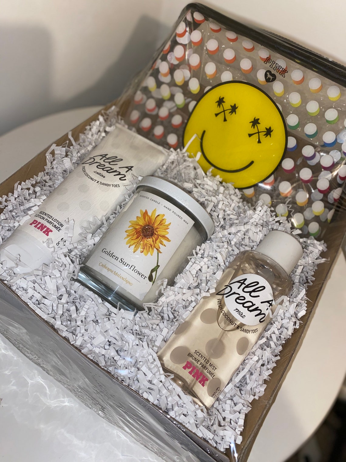 Victoria secret PINK gift basket Etsy