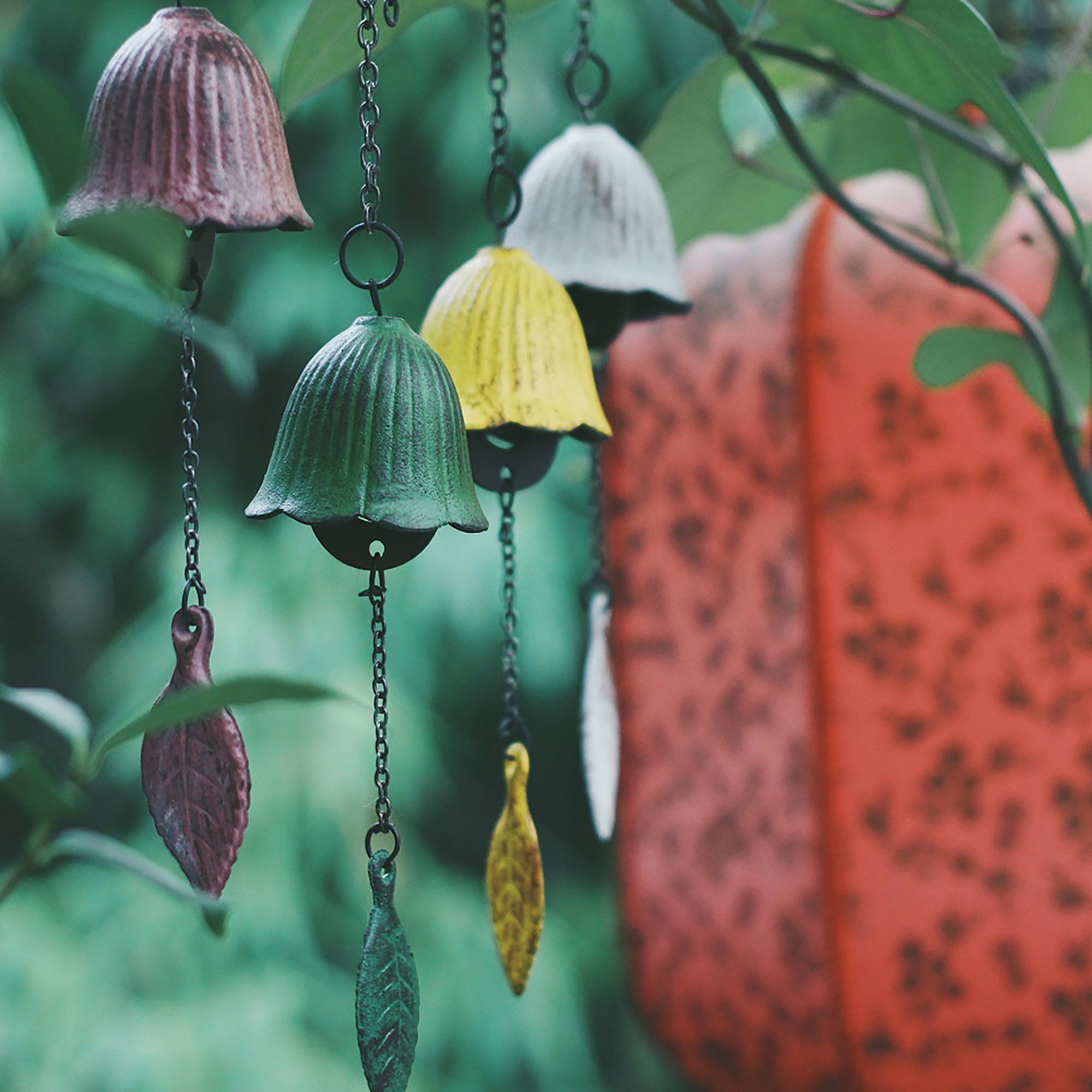 Japanesestyle cast iron wind chimes retro wind chimes Etsy