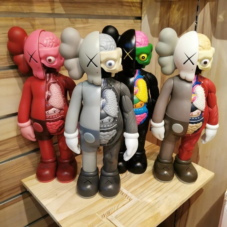 Kaws Kaw Figure 818 inch Vinyl Flayed Dissected Companion Etsy