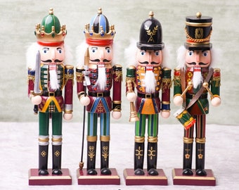 Personalized 12-Inch Nutcracker Ornament |Classic Nutcracker Puppet | Home Decor Ornament | Handmade Wood Products | Holiday Gifts