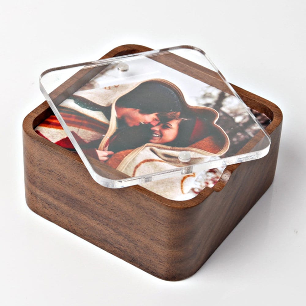 Personalized Music Photo Frame Boxphoto Frame Music Etsy