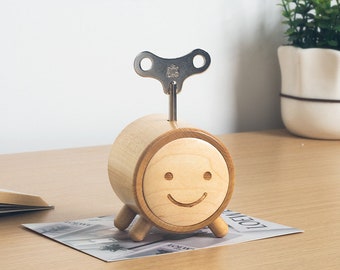 Caja de música de madera personalizada: regalo de recuerdo grabado