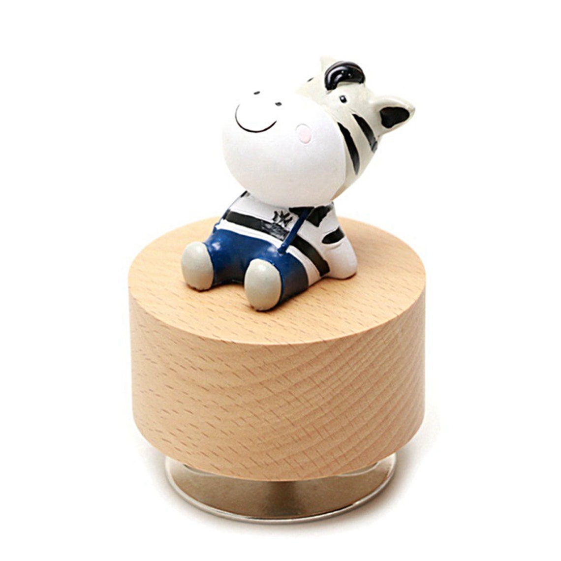 Animal Music Box Rotating Music Box Wooden Music Box Etsy