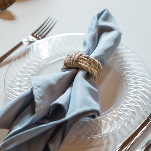 Napkin Rings Personalized Napkin Rings Initial Napkin Rings Etsy