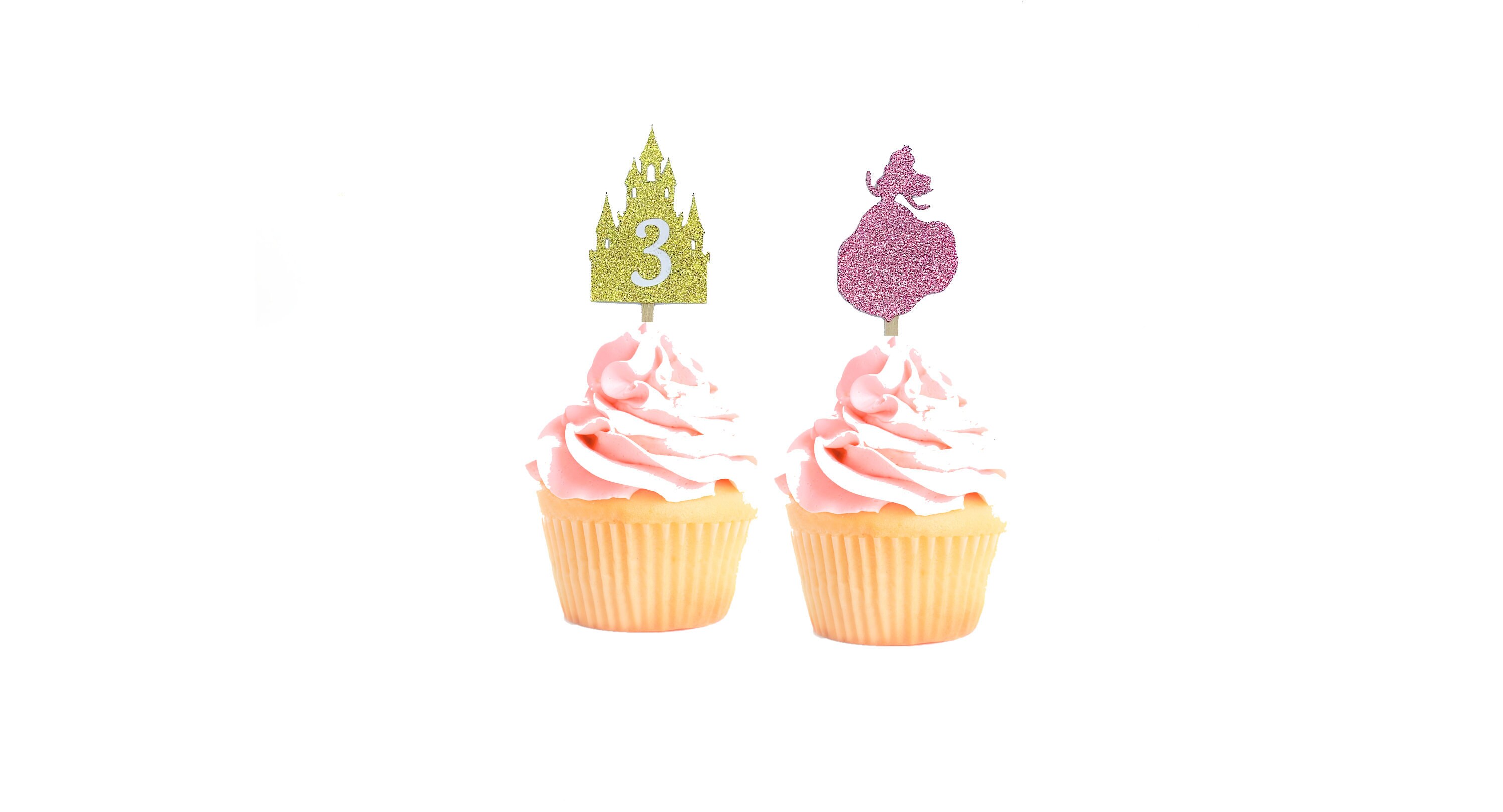 Princess Cupcake Toppers | Etsy
