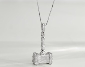 【WOOYOUNGMI】SILVER HAMMER PENDANT NECKLACE il_1080xN.5476075931_ntj1.jpg