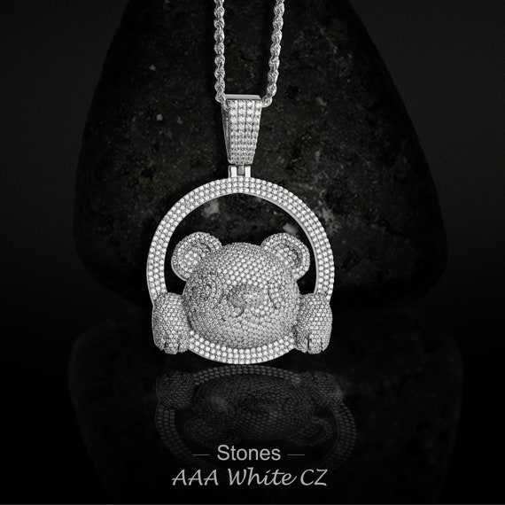 【King Ice】☆日本未入荷☆PANDA MAN NECKLACE Panda Man Necklace | Animal Jewelry | King Ice