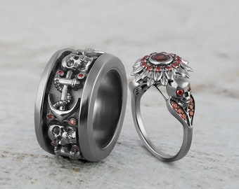 Roestvrij staal Heren Comfort Fit Ring Roestvrij Staal Punk