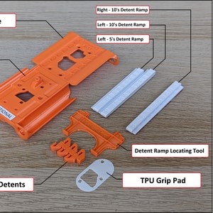 Panzer V3 Slider Mod Thrustmaster T16000M Accélérateur TWCS Palier linéaire avec cran d'arrêt Orange