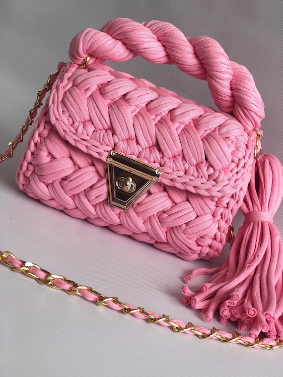 Handmade Crochet Handbag - Purbashree