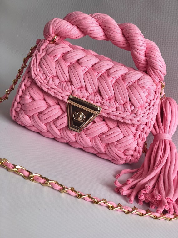 Handmade Crochet Handbag - Purbashree