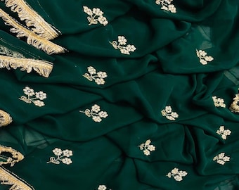 Pure Lightweight Chiffon Saree with Running Blouse Piece | Soft & Elegant Bollywood Style Sarees