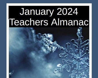 January 2024 Teachers Almanac January Through the Senses