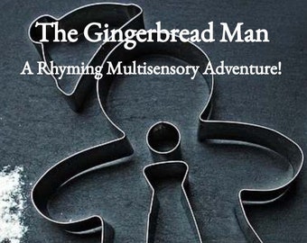 The Gingerbread Man Sensory Story Teaching Pack and Themed Sensory Ideas and Activities
