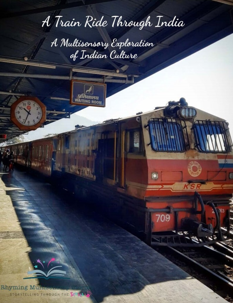 Train Ride Through India Sensory Story Teaching Guide plus Themed Extension Activities image 1