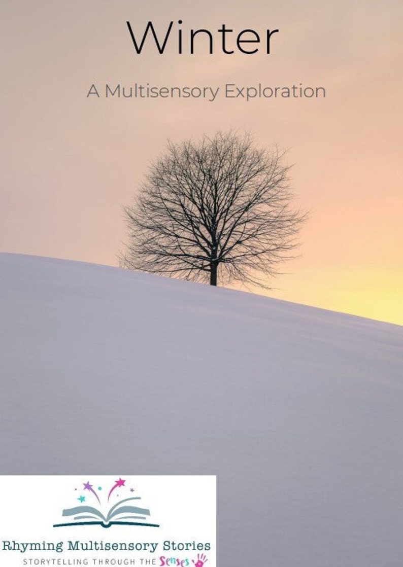 Winter Sensory Story Teaching Guide with themed extension activities image 1