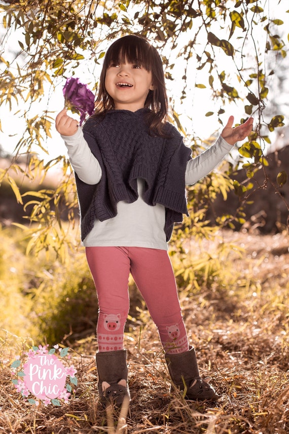 Cute little girl leggings outlet
