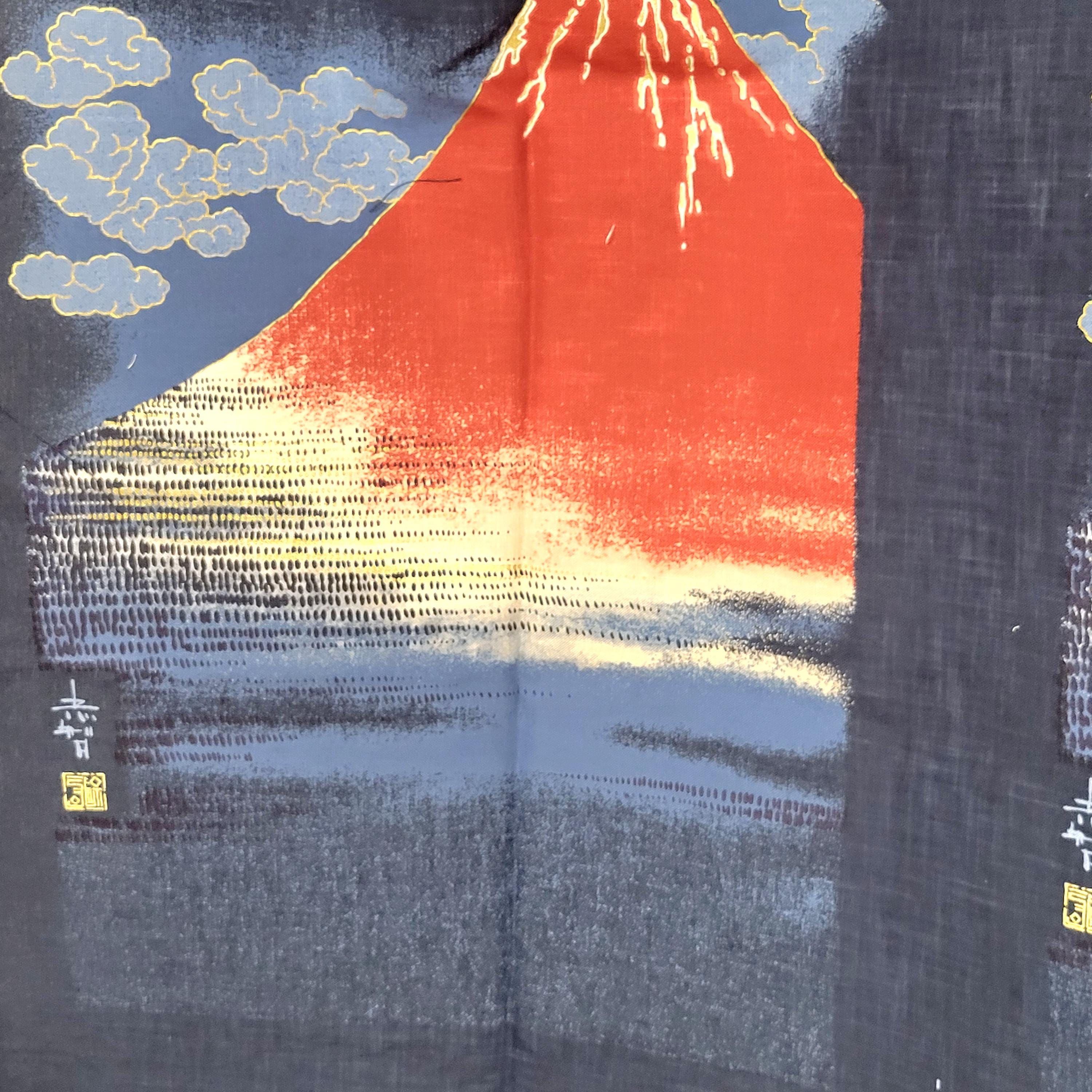 西陣織　赤富士 西陣織 赤富士 西陣綾錦織掛軸『赤富士』 1本| コープこうべネット