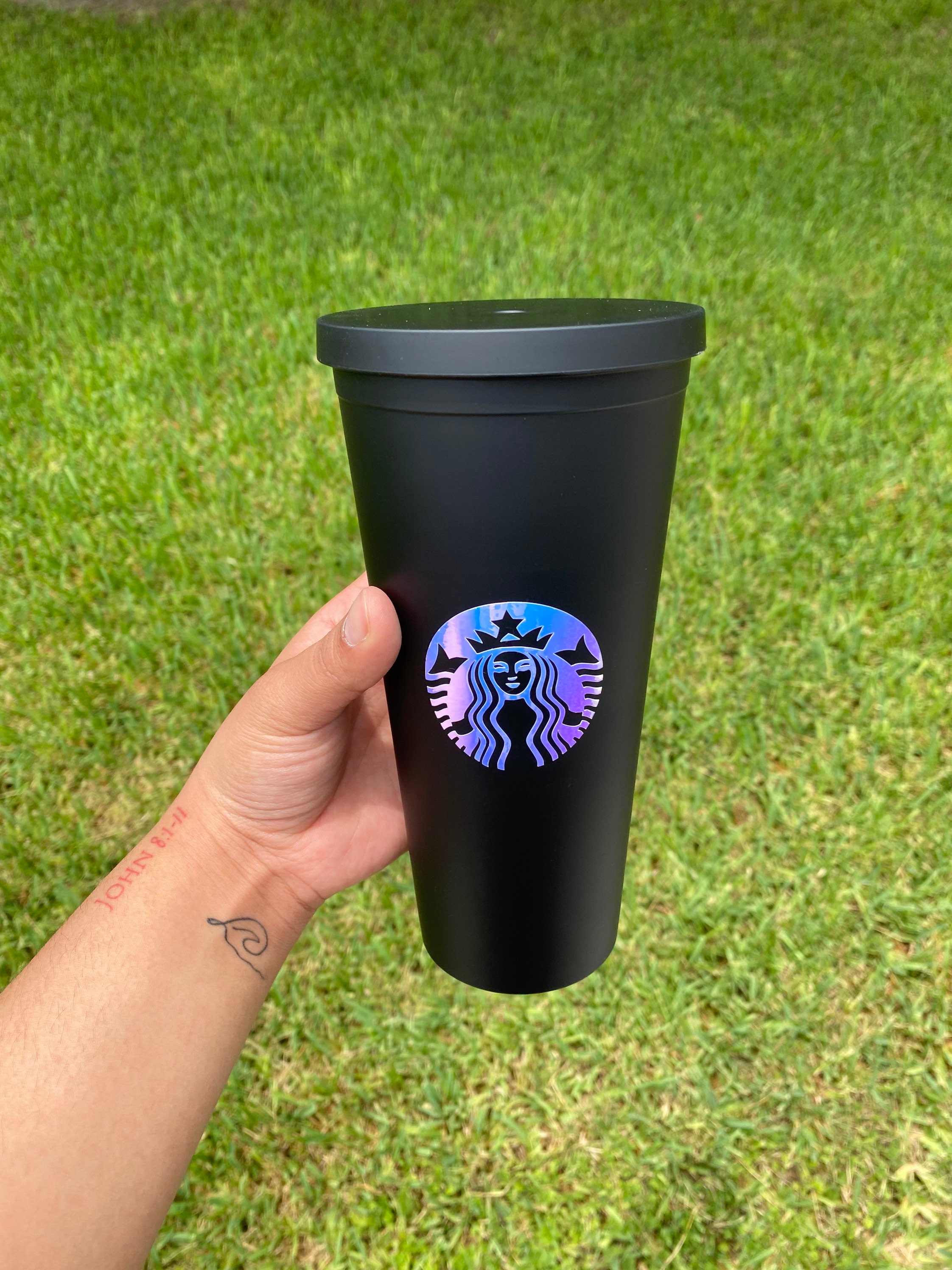 Black Matte Starbucks Cup/ Black Matte Cup/ Black Starbucks Etsy Canada