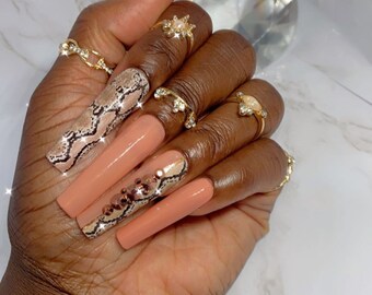 Nude Snake Skin - Etsy