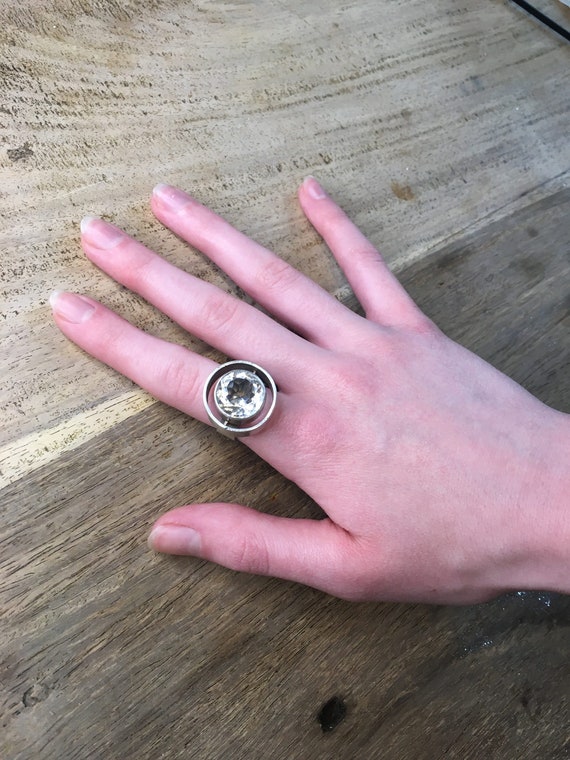 Vintage Niels Erik From Modernist Statement Ring,… - image 7