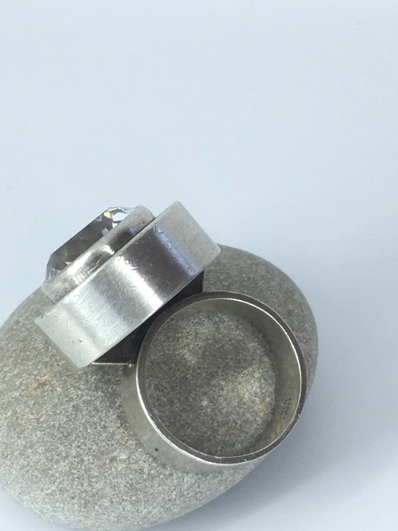Vintage Niels Erik From Modernist Statement Ring,… - image 8