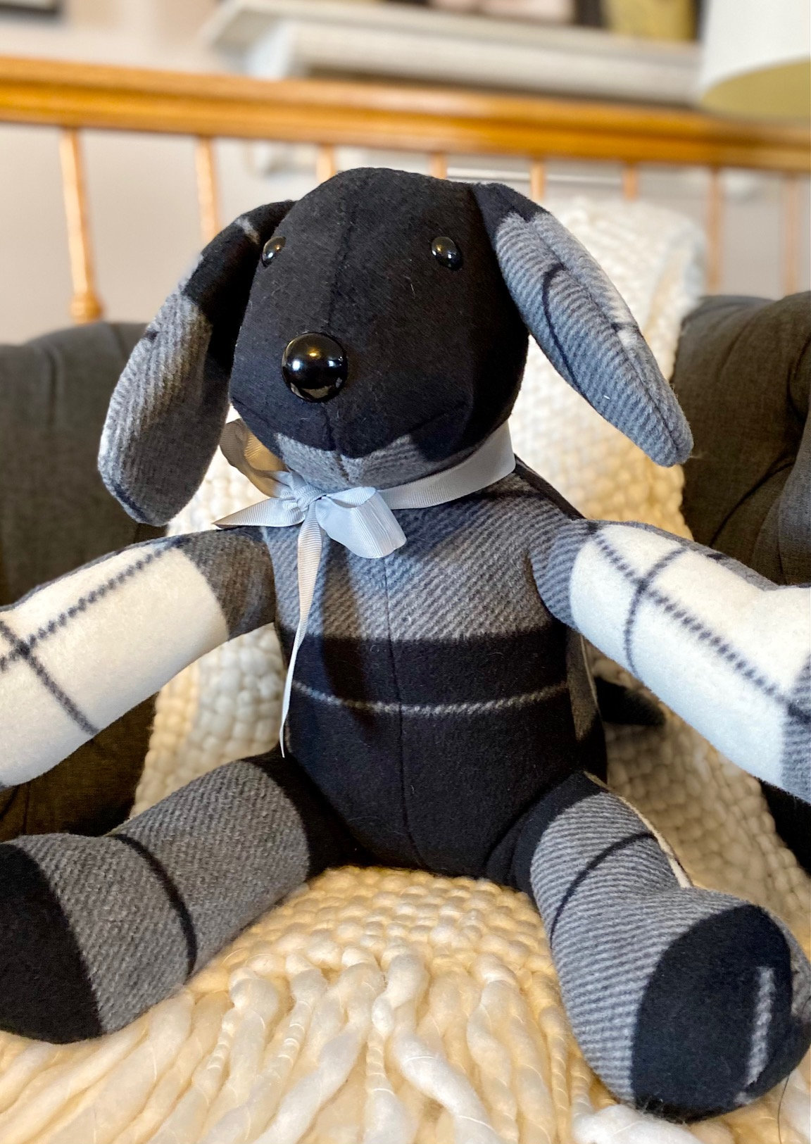 Fleece Dog stuffed dog toy gift Etsy