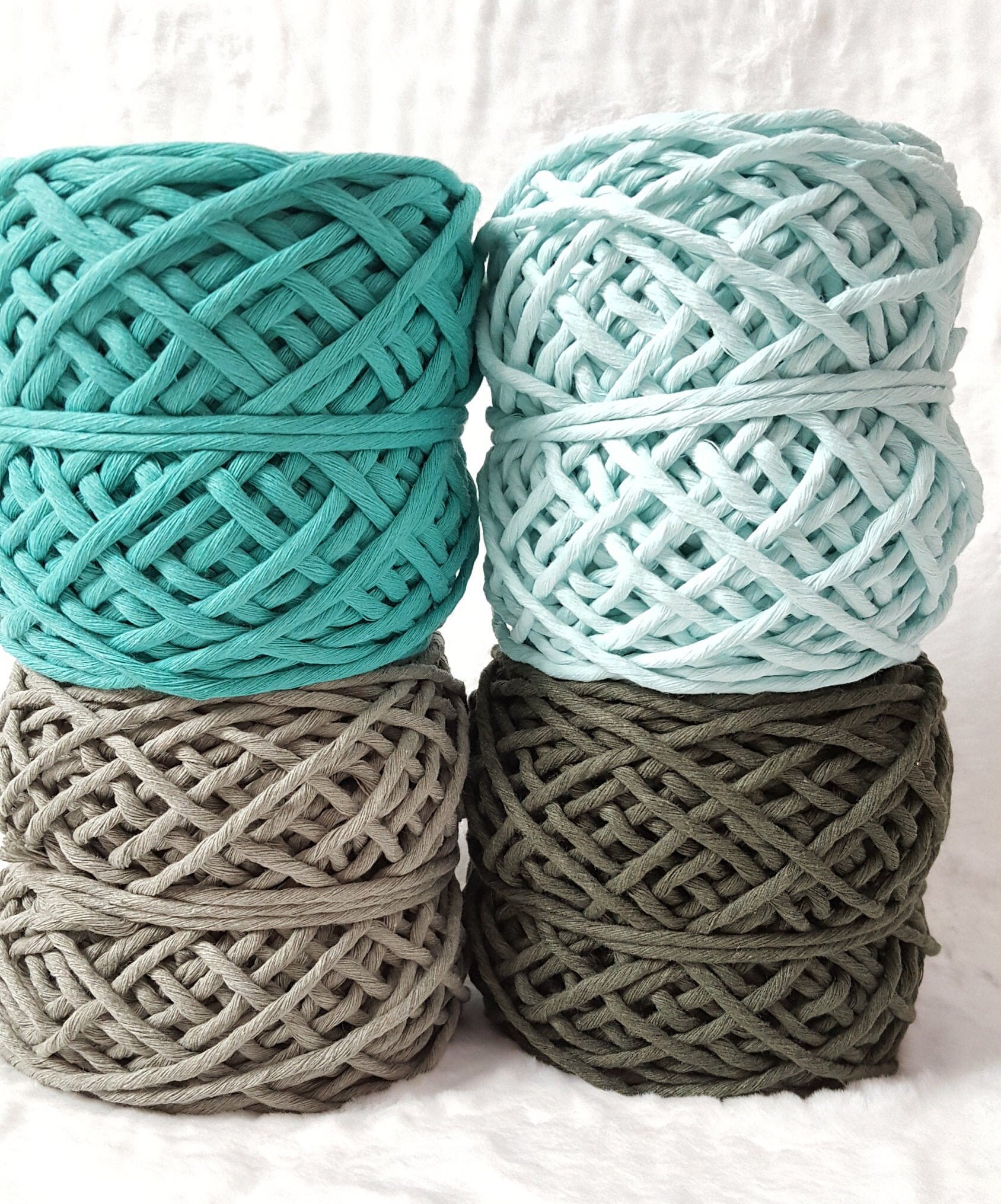 3 mm Single Strand Macrame Cotton CordSoft 100% Cotton | Etsy