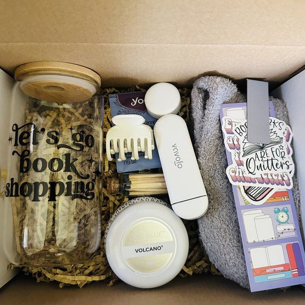 Everything but the Book Lover Gift Box, Book Blind Date Gift Set Box without the Book Lover Club Bookish Gift For Book Lover Gift, Bookworm